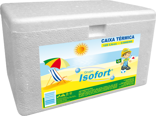 ISOFORT - CAIXA TERMICA EPS 120 LTS - UN