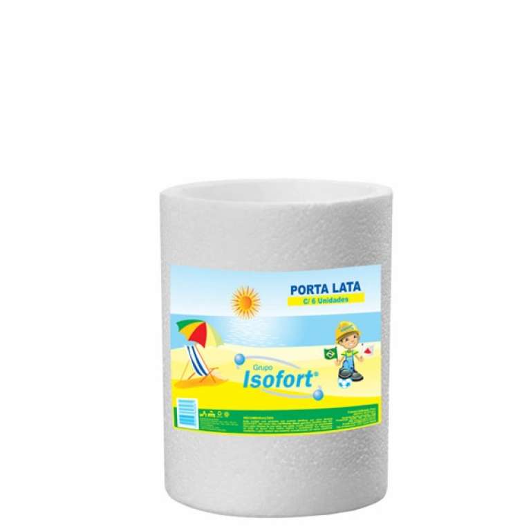 ISOFORT - PORTA LATA TERMICO EPS 350ML - PT.06UN